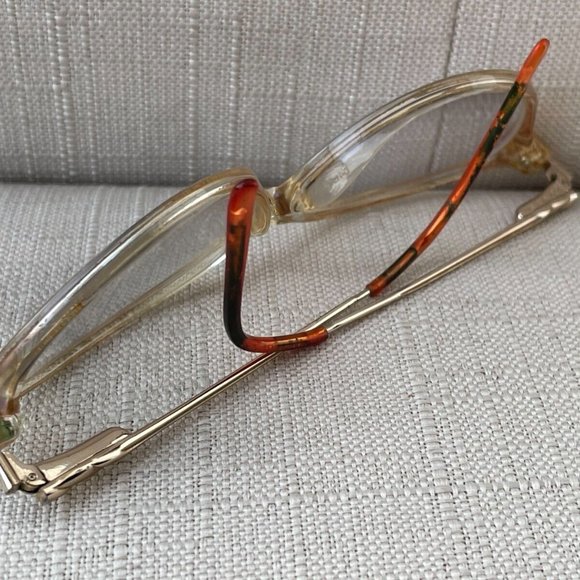 Sophia Loren Women Eyeglasses I525 Gold/Clear Tone Glasses 54[]15 135 - Picture 6 of 9